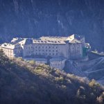 Forte di Bard visto dal sentiero